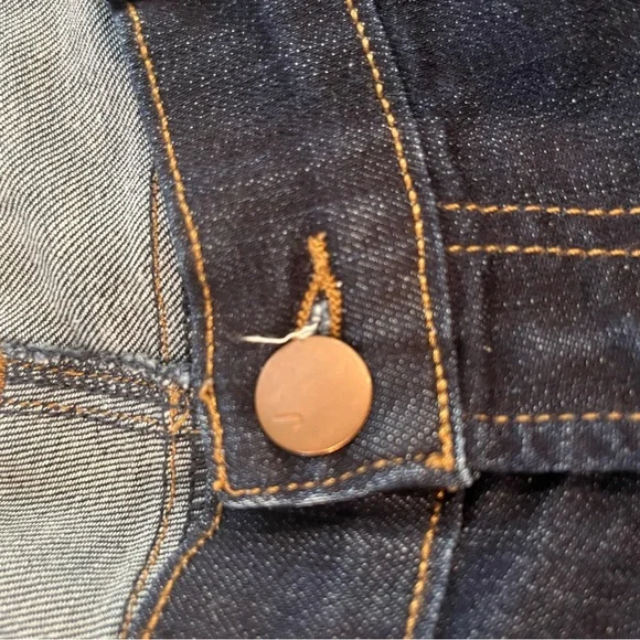 J Brand Mama J Side Panel Skinny Dark Denim Stretch Jeans Maternity 31 - Picture 6 of 6